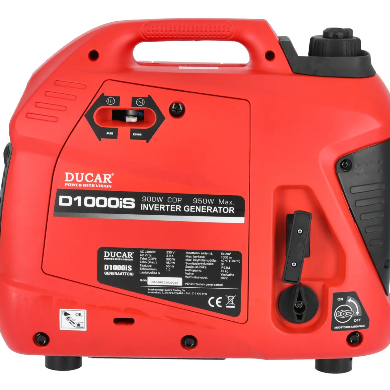 Aggregaatti Ducar D1000IS