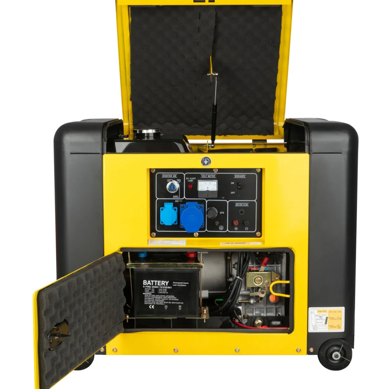 Aggregaatti Sinemaster 7500 W 230V diesel