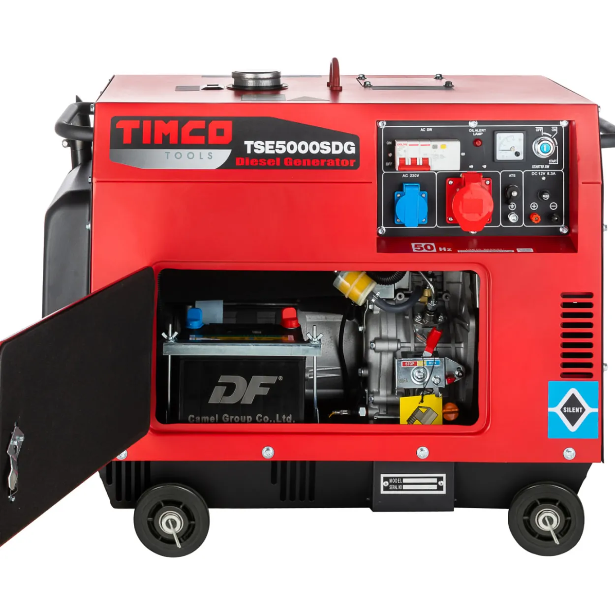 Aggregaatti Timco TSE5000SDG 400V diesel
