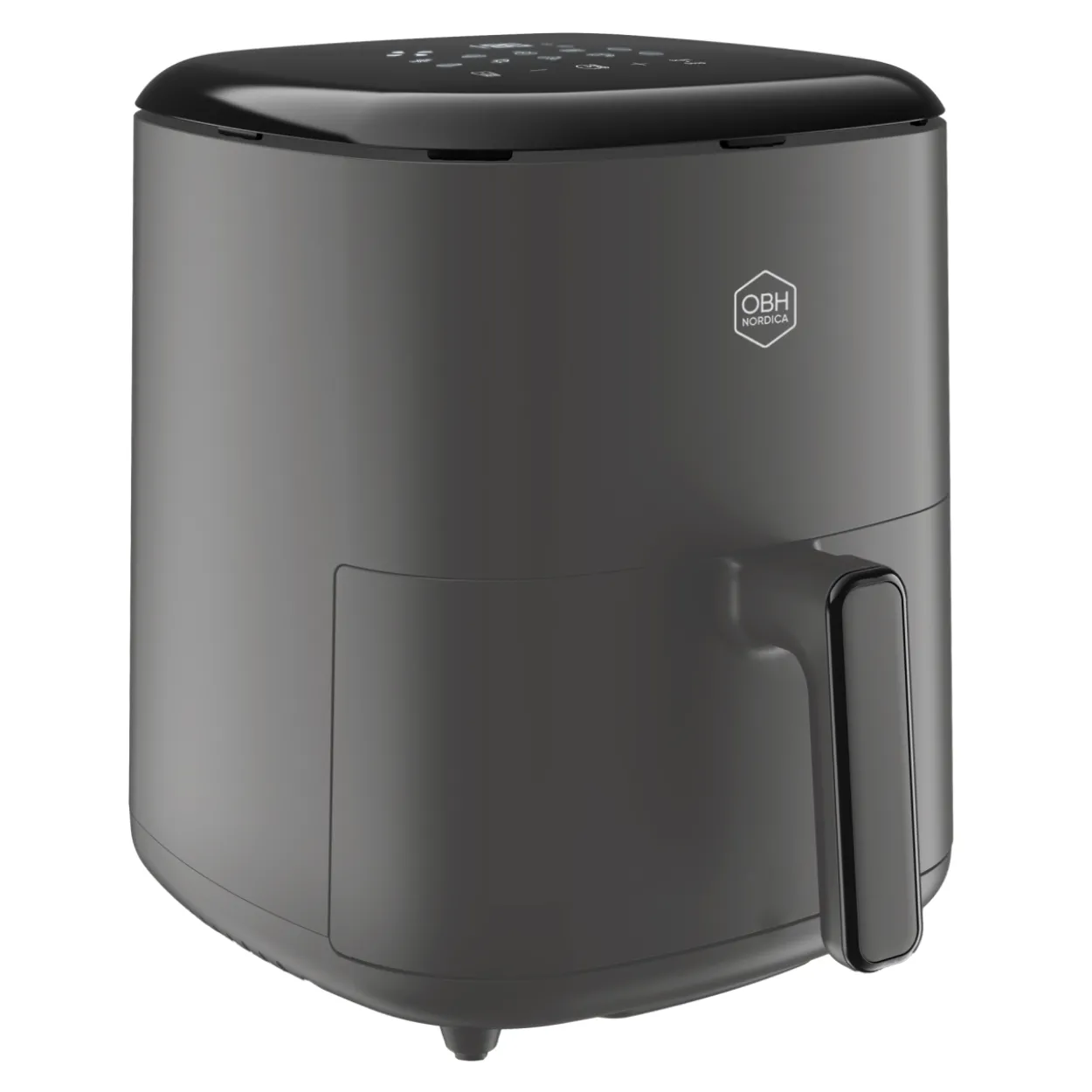 Air fryer OBH Nordica AG245BS0 Easy Fry Max, digitaalinen, 5 l, harmaa