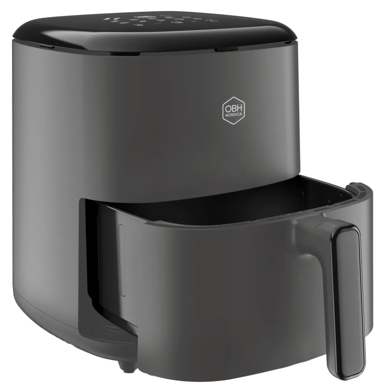 Air fryer OBH Nordica AG245BS0 Easy Fry Max, digitaalinen, 5 l, harmaa