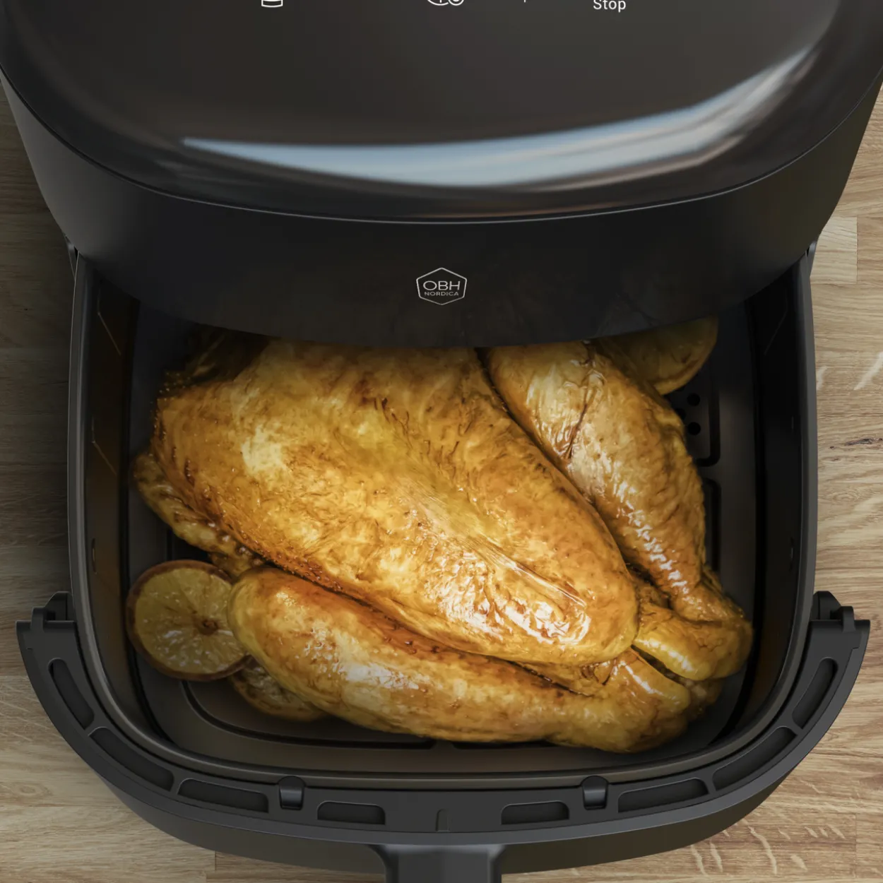 Air fryer OBH Nordica AG2458S0 Easy Fry Max, digitaalinen, 5 l, musta