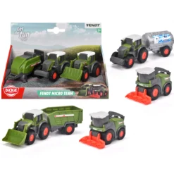 Ajoneuvot Dickie Toys 3 kpl Fendt