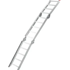 Ajoramppi Autoplus 272 kg/kpl, alumiinia taittuva 3-os