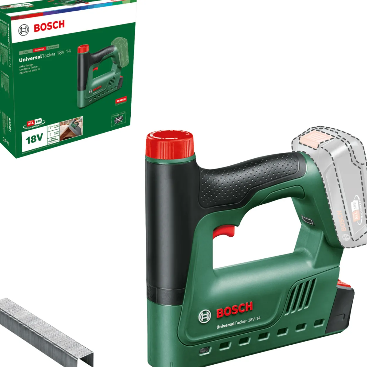Akkunitoja Bosch UniversalTacker 18V-14 Solo