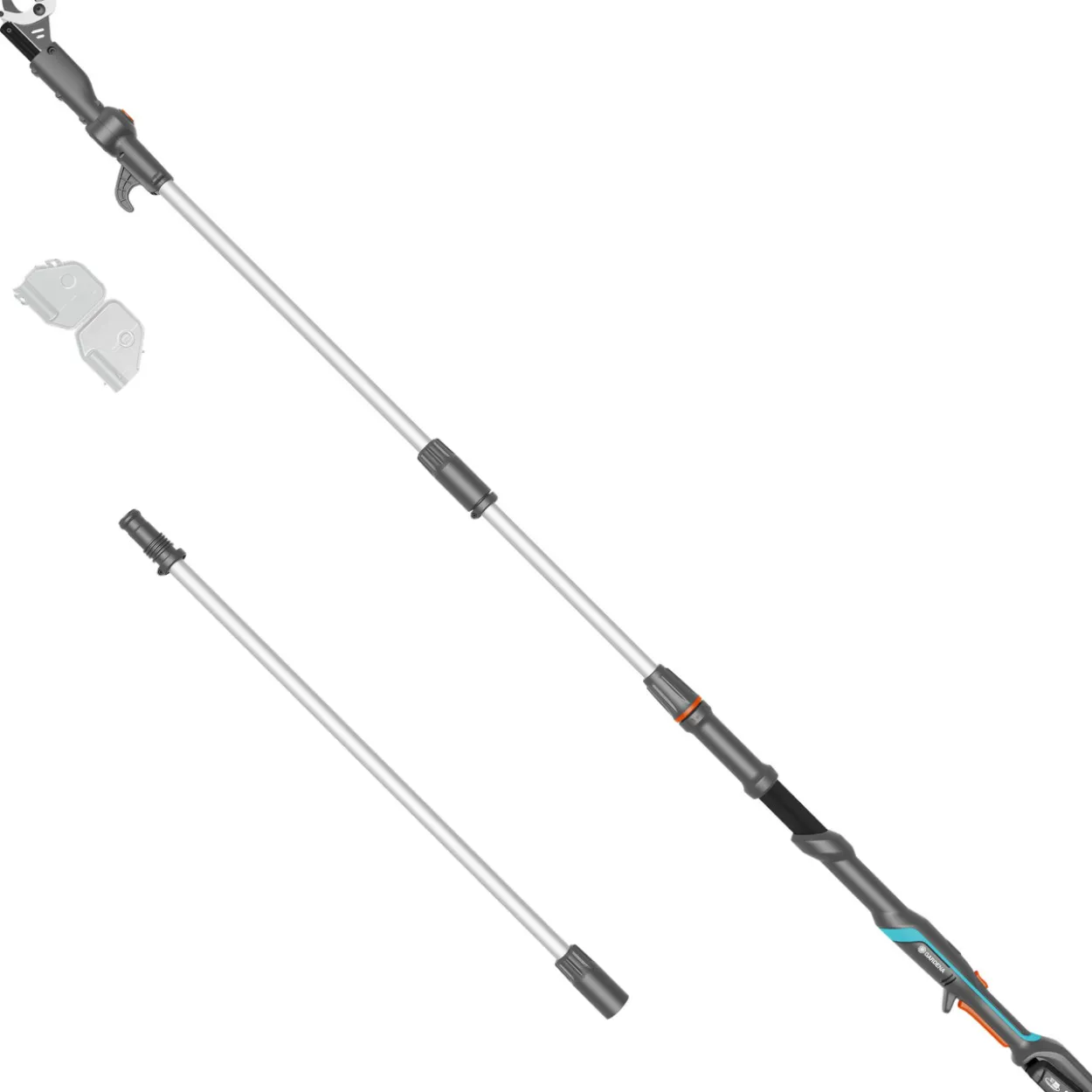 Akkuoksaleikkuri Gardena teleskooppi HighCut 360/18V P4A