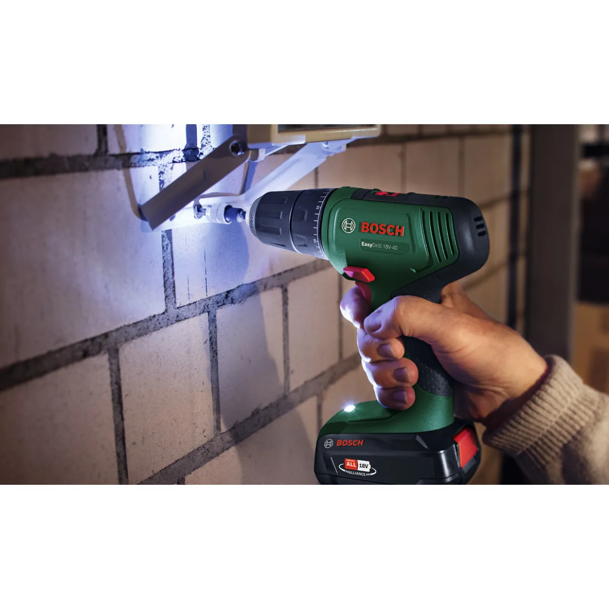 Akkuporakone Bosch EasyDrill 18V-40 Solo (ei sis. akkua ja laturia)