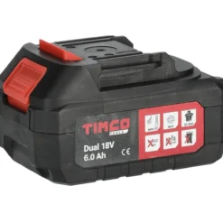 Akku Timco Dual 18V 6Ah varausilmaisin