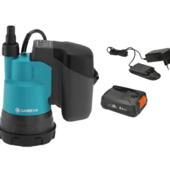 Akku-uppopumppu Gardena 2000/2 18V P4A set