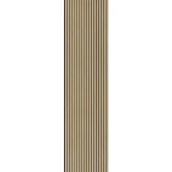 Akustiikkalevy Evella Slim Line tammi 2650 x 594 mm puuviilupintainen