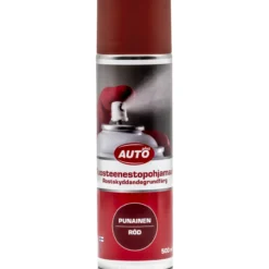 Alkydi ruosteenestomaali Autoplus punainen 500 ml