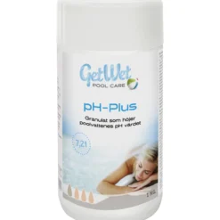 Allasveden pH-arvoa nostava jauhe GetWet Spa pH-Plus, 1 kg