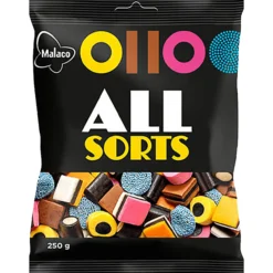Allsorts Malaco 250 g Original