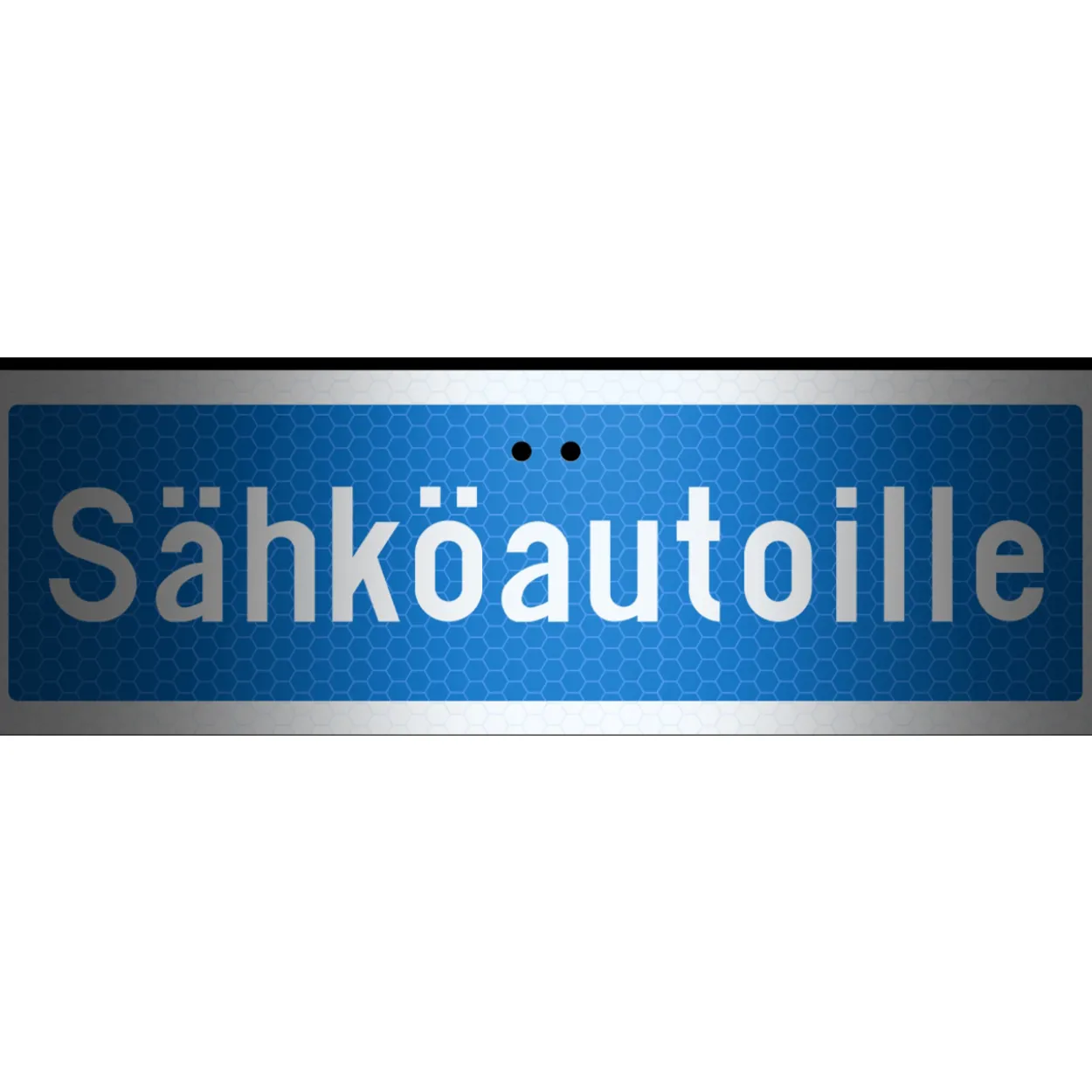 Alumiinikyltti Sekure 50 x 16 cm sähköautoille