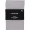 Aluslakana Kotikulta 150 x 250 cm puuvillasatiini harmaa