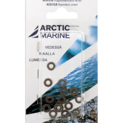 Aluslevy Arctic Marine DIN125A M4 A4, 15 kpl