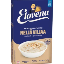 Annospikapuuro Elovena 210 g Neljä viljaa