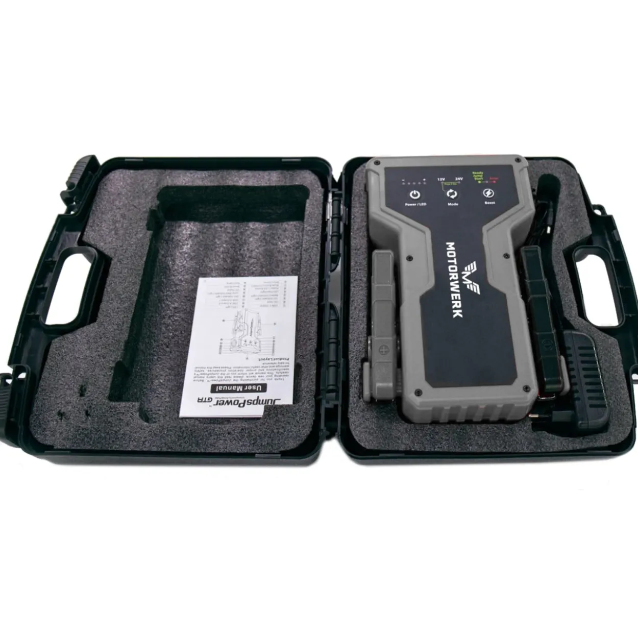Apukäynnistin Motorwerk 12/24V 27000mAh raskaalle kalustolle