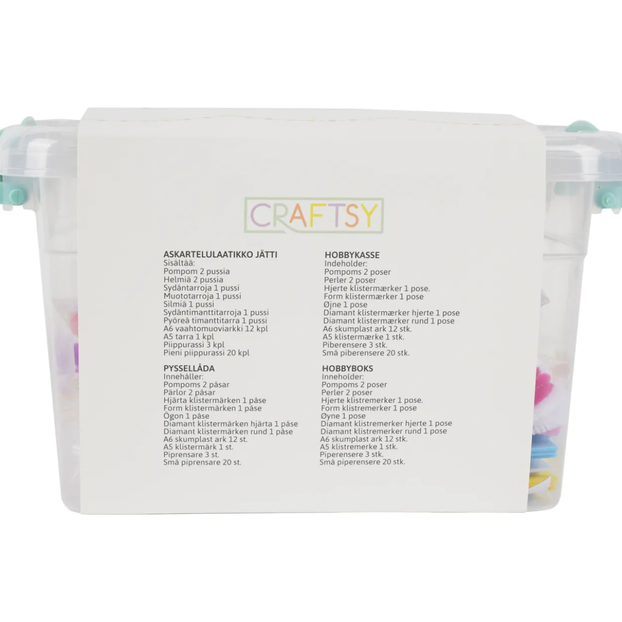 Askartelulaatikko Craftsy Jätti