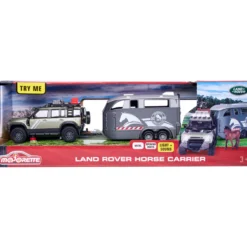 Auto Land Rover ja hevostraileri Majorette 25 cm