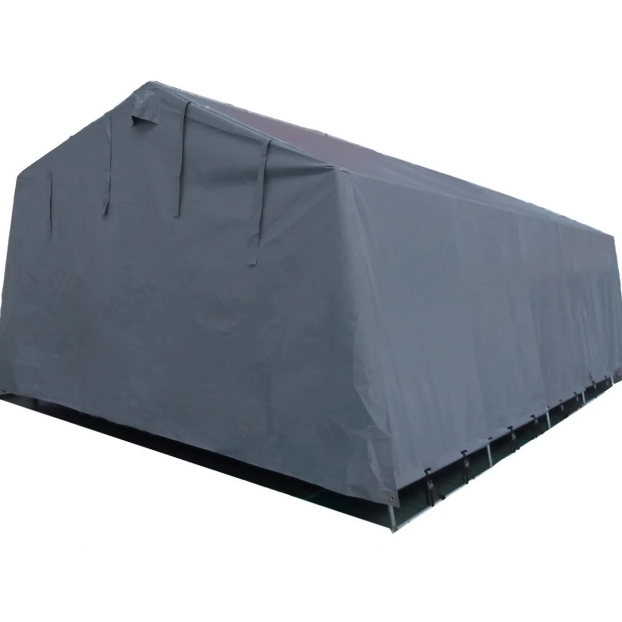 Autoteltta Prohall 3,4 x 7 m, harmaa
