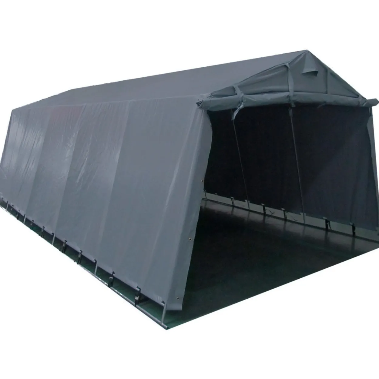 Autoteltta Prohall 3,4 x 7 m, harmaa