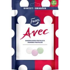 Avec Fazer 175 g raskalaisia pastilleja