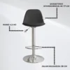 Baarijakkara Lykke Comfort musta