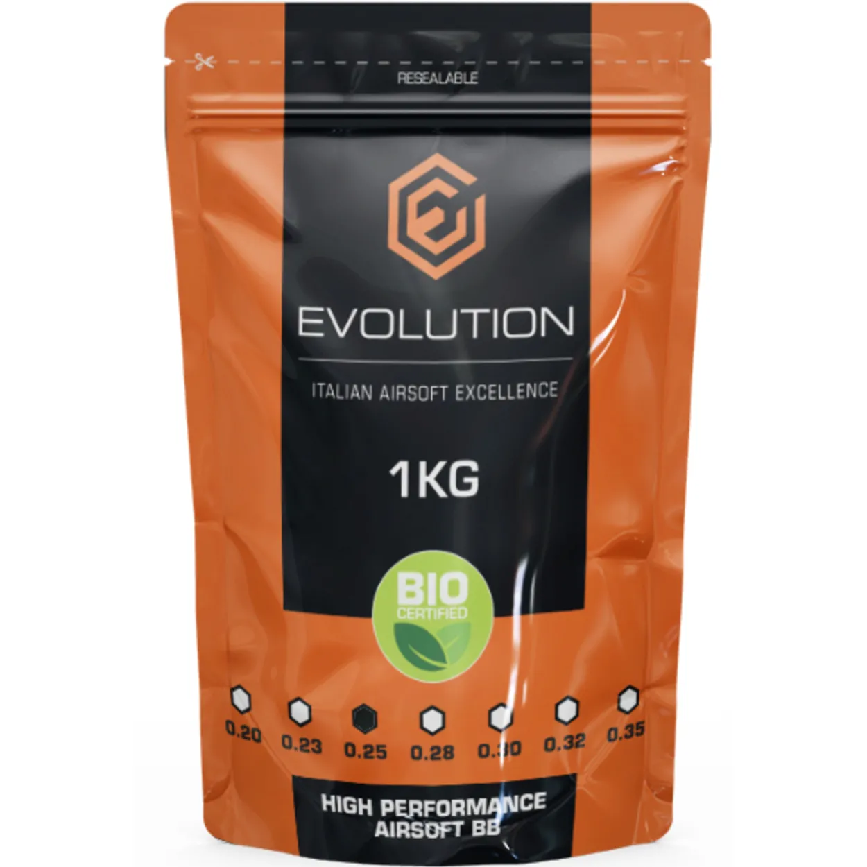 Biokuulat Evolution High Performance 0,25 g 4000 kpl