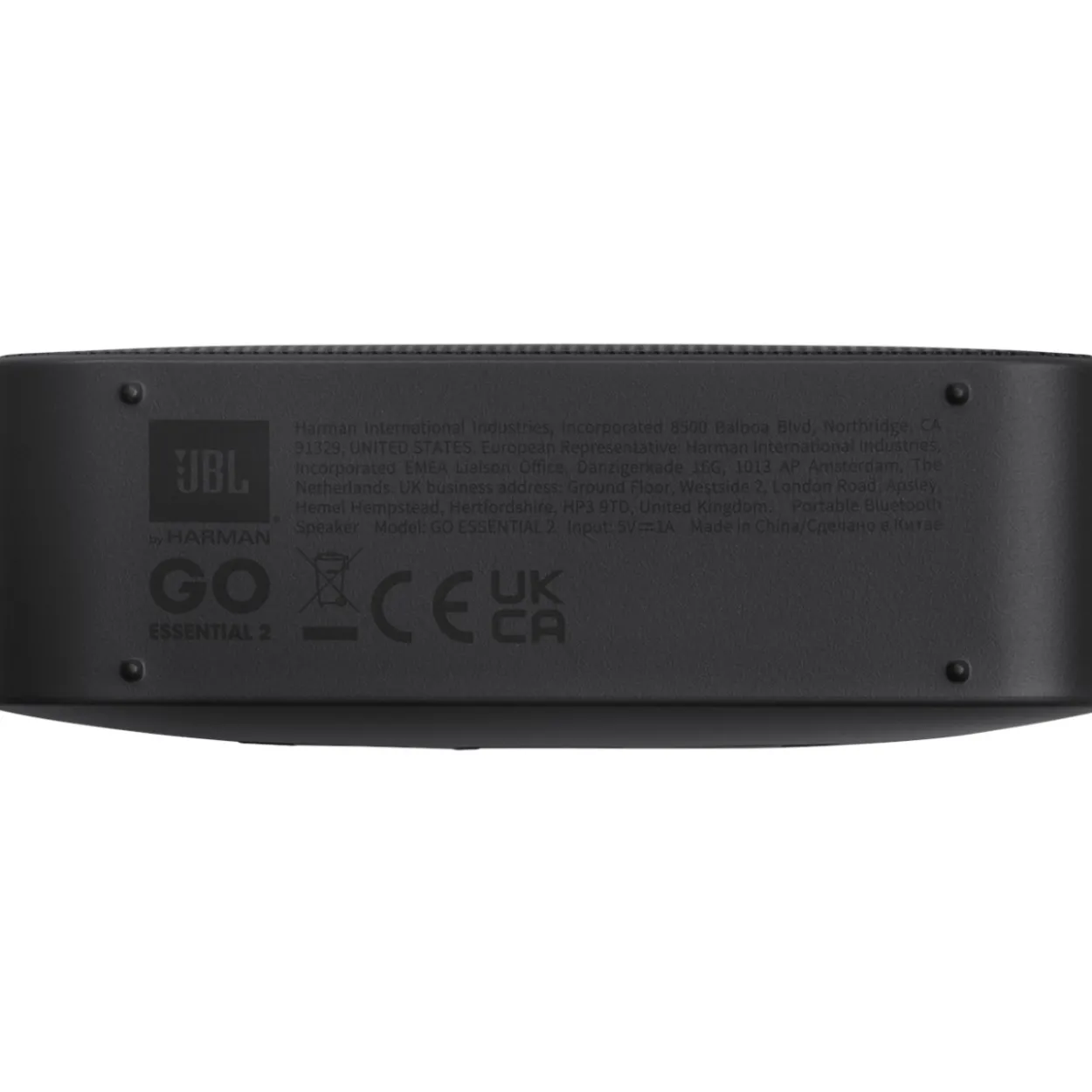 Bluetooth-kaiutin JBL Go Essential 2, musta