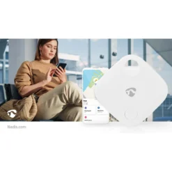 Bluetooth-paikannin Nedis, valkoinen