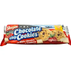 Cookie Bergen 100 g valkosuklaa-karpalo