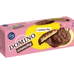 Domino-keksi Fazer 150 g Crunchy Lemon Pie