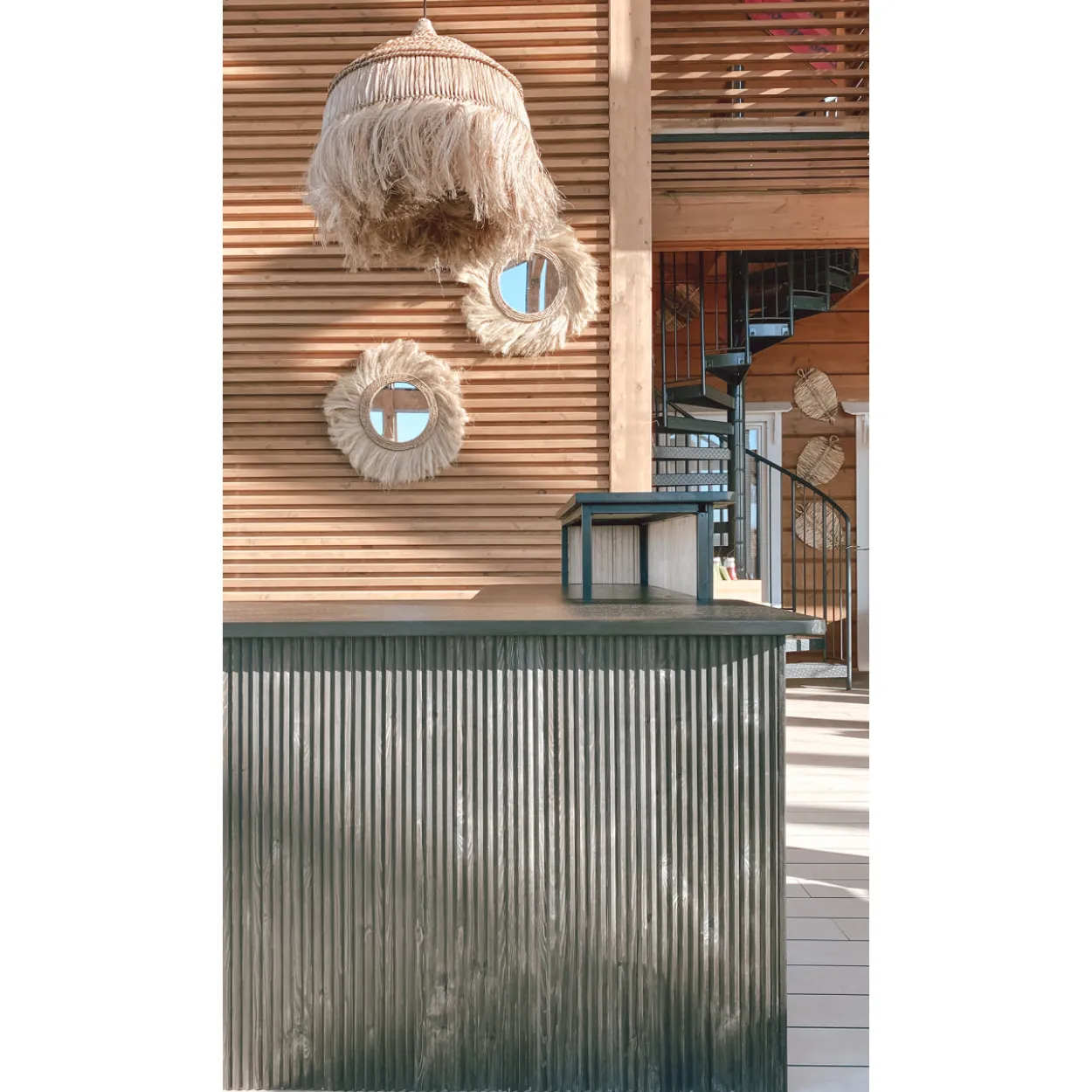 Dyyni-paneeli Cent 15x90x2380, Mänty, Musta Saunasuoja, 5 kpl