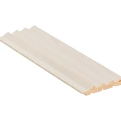 Dyyni-paneeli Cent 15x90x2400, Mänty, Valkolakattu, 5 kpl