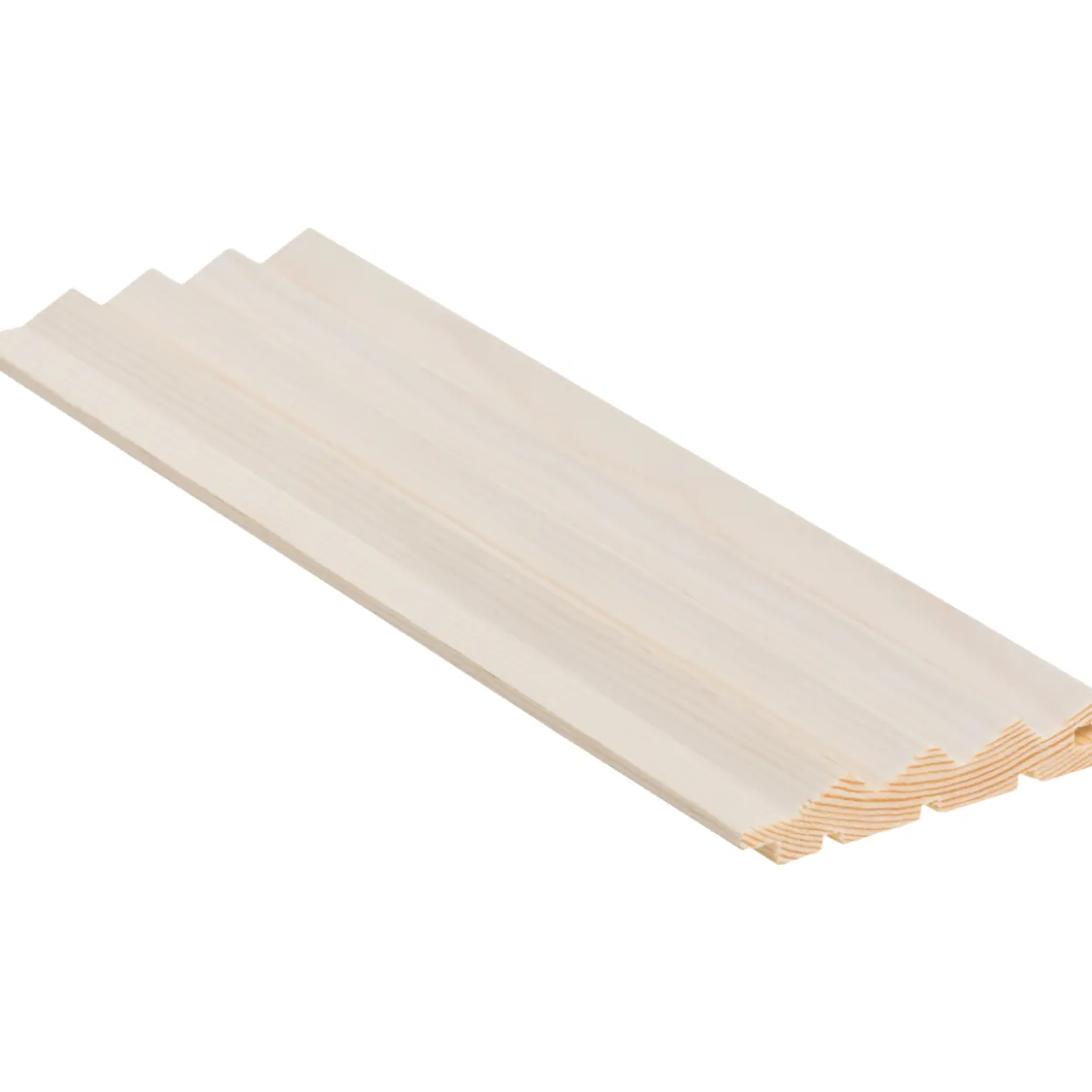 Dyyni-paneeli Cent 15x90x2400, Mänty, Valkolakattu, 5 kpl