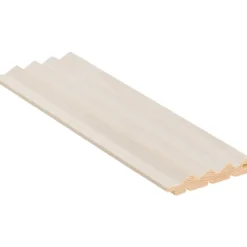 Dyyni-paneeli Cent 15x90x2400, Mänty, Valkolakattu
