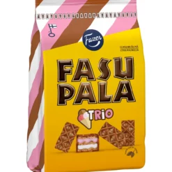 Fasupala Fazer 355 g Trio vohvelikeksi