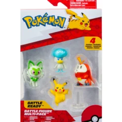 Figuuri 4 kpl Pokemon Battle Gen IX