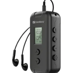 FM-radio Sandberg 2 x AAA kannettava