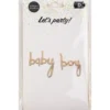 Foliopallobanneri Let's Party Baby Boy
