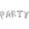 Foliopallobanneri Let's Party PARTY hopea