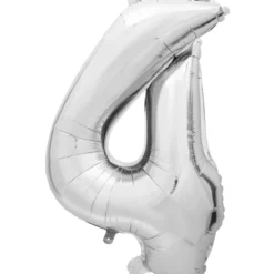 Foliopallo Let’s Party 85 cm numero hopea