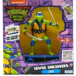 Hahmo TMNT 12 cm Leonardo Sewer Shredders
