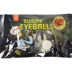 Halloween-karkki Funlab 75 g silmämuna