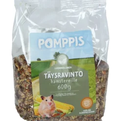 Hamsterin täysravinto Pomppis 600 g