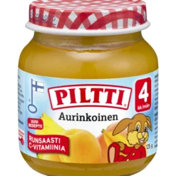 Hedelmäsose Piltti 125 g Aurinkoinen 4 kk