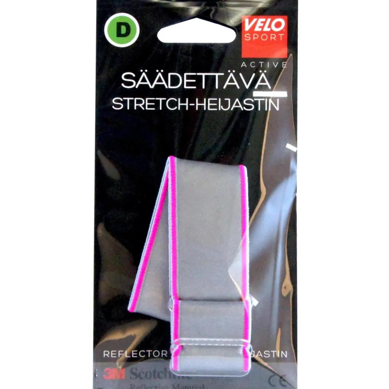 Heijastinnauha Velo Sport D Säädettävä, pinkki