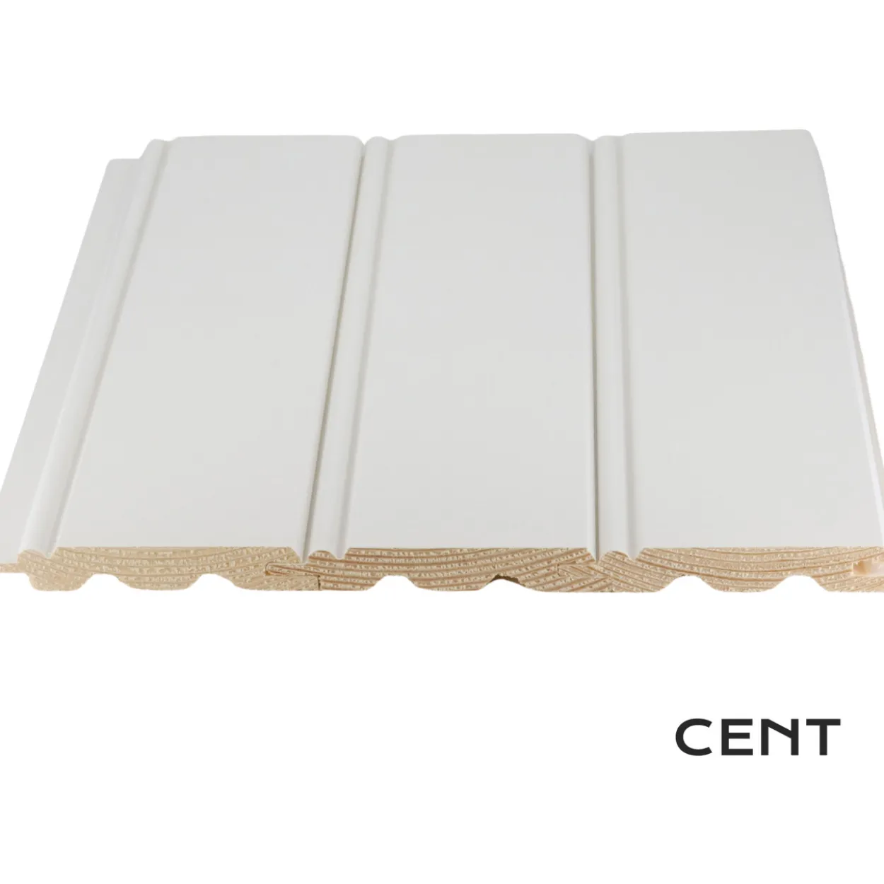 Helmipaneeli Cent 15x95x2370, Mänty, Valkoinen, Päätypontattu, 5 kpl