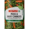Herneet ja vauvaporkkanat SPAR 400/265 g